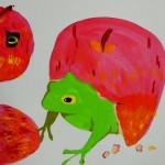 2023年4月5日(水)「写楽に挑戦!」「りんごと動物の空想画」