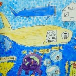 2023年7月7日(金)「海の世界」(工作)「海の中へ探検にいこう」(絵画)