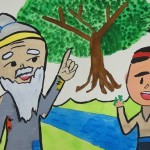 2025年6月10日(火)「木のある風景」「あじさいを描く」