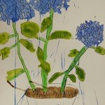 2025年6月11日(水)「木のある風景」「あじさいを描く」