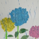 2025年6月16日(月)「木のある風景」「あじさいを描く」