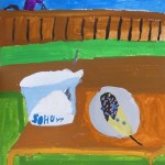 2025年8月6日(水)「キャンバスに描こう」「うちわに描こう」