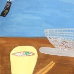 2025年8月18日(月)「キャンバスに描こう」「うちわに描こう」