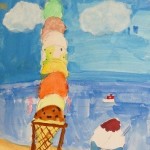 2025年8月23日(土)「夏の食べ物」「ガラガラの手」