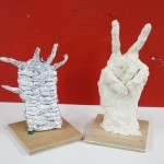 2025年9月10日(水)「自分の手の像」「キャンバスに描く」