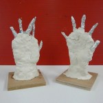 2025年9月13日(土)「自分の手の像」「キャンバスに描く」