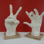 2025年9月19日(金)「自分の手の像」「キャンバスに描く」