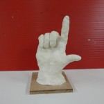 2025年9月21日(日)「自分の手の像」「キャンバスに描く」